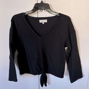 Madewell ribbed v-neck top